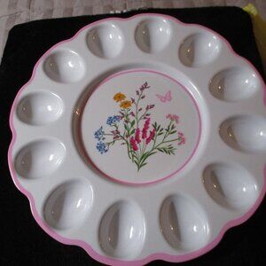 DG Dolly Parton Spring 2026 Wildflower Melamine Egg Tray NEW